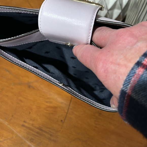 Kate Spade Pale Amethyst Reegan Bucket Bag Crossbody Handbag - Picture 11 of 16